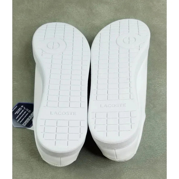 Lacoste Size 13 Men's Hydez 119 ECO Ortholite White Lace Up Fashion SneakerLogo - Picture 7 of 15